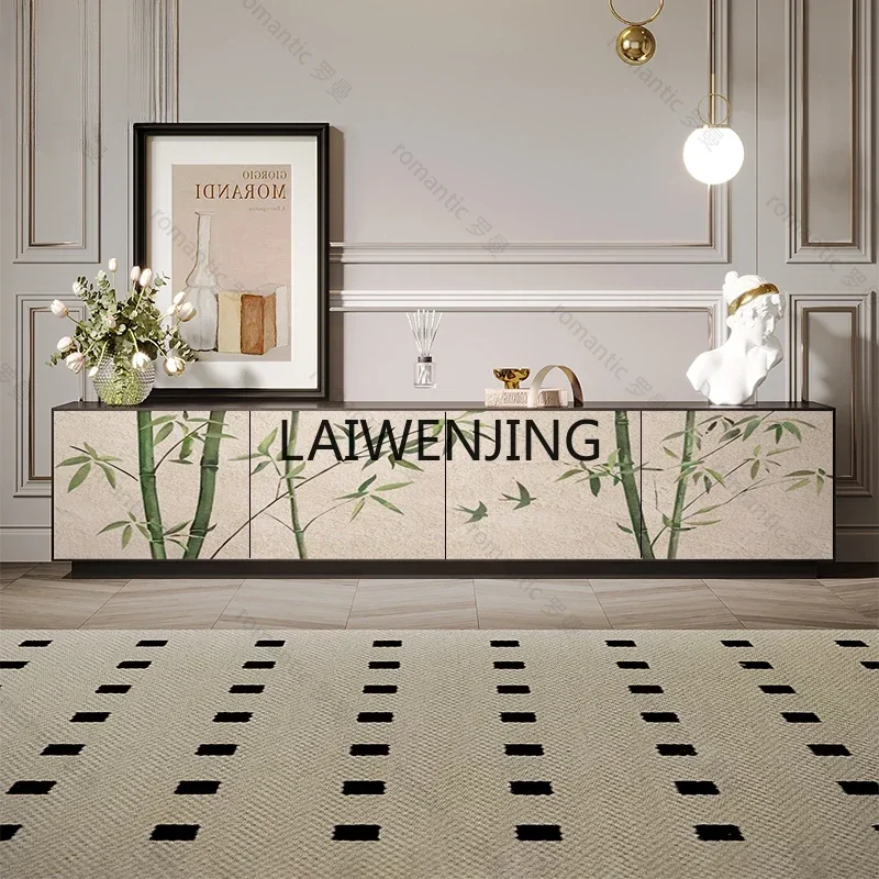 

SGF living room household solid wood TV cabinet storage locker integrated