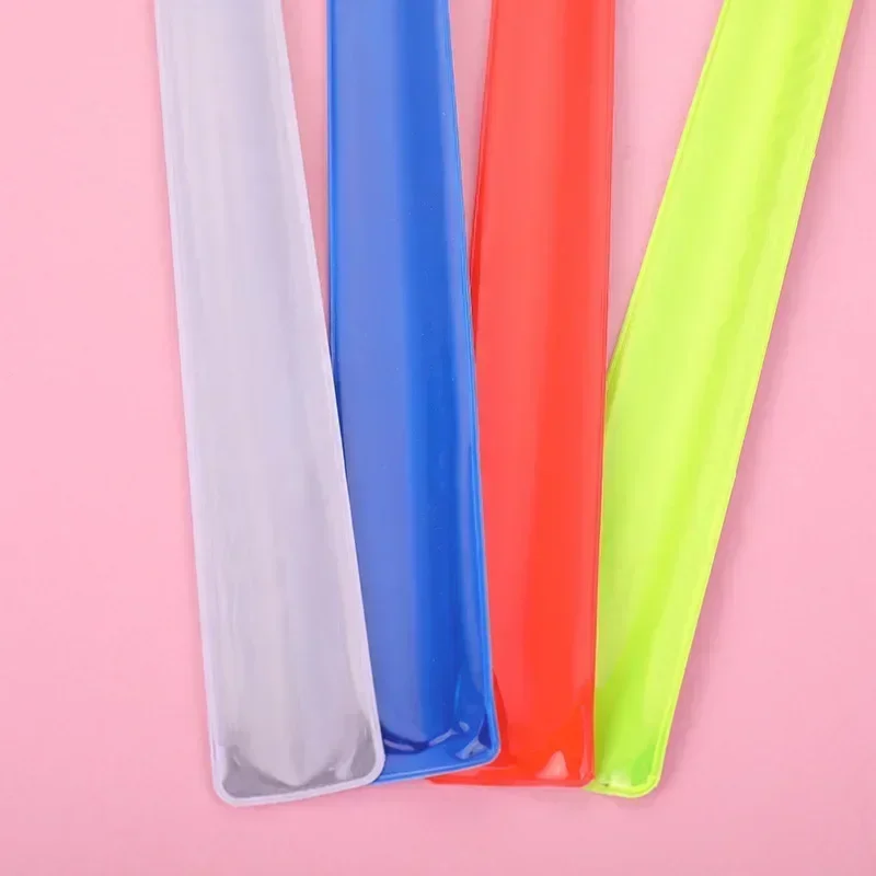 1pc Reflective Wrist Band Glow Tape for Wrist Arm Ankle Leg Safety Warning Reflective Wristband Night Sports Fluorescent Circle