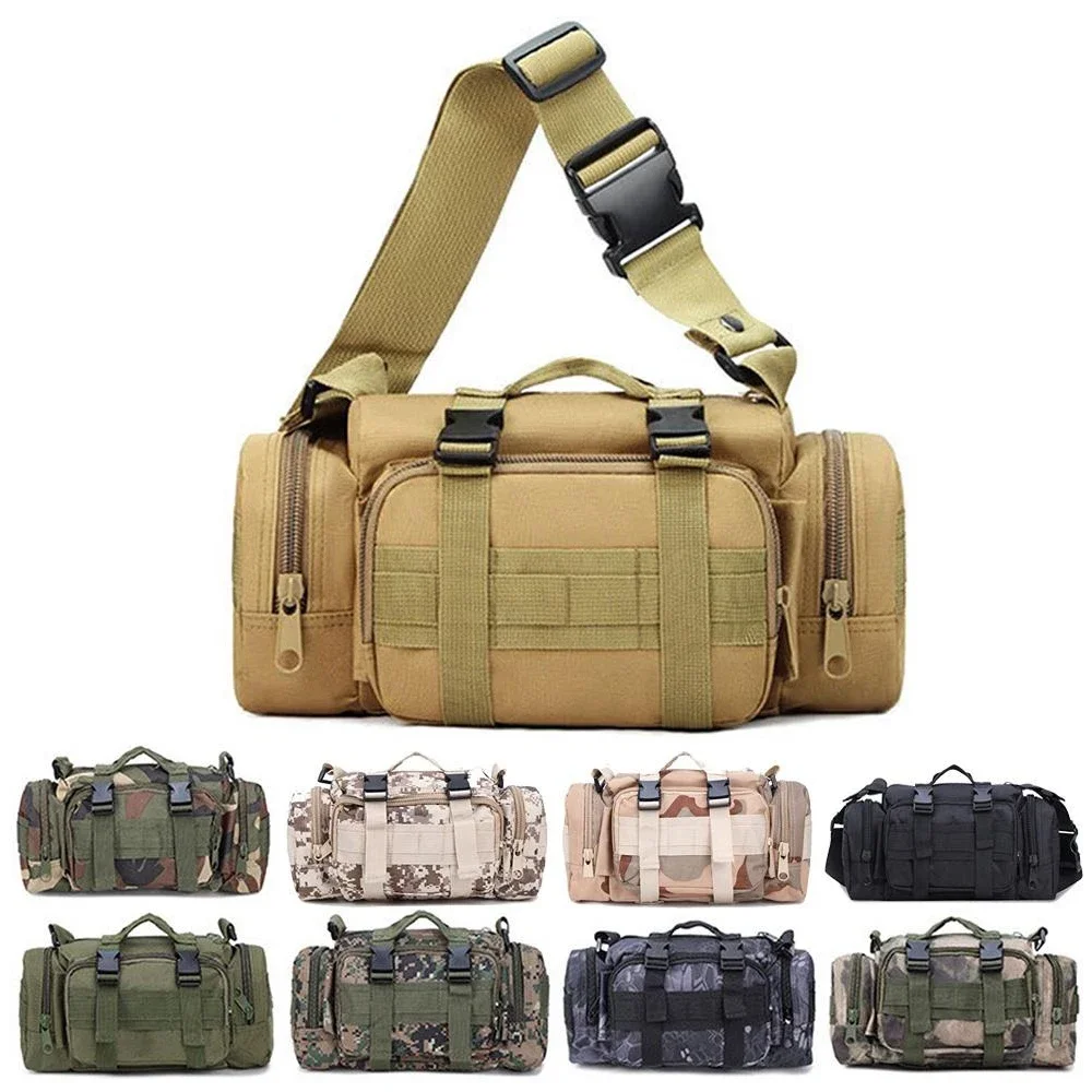 Outdoor Waist Pack Outdoor Sports Chest Bag Camouflage Crossbody Backpack Multifunctional Handbag