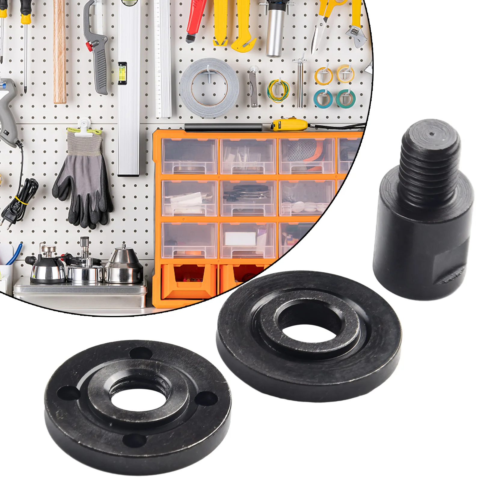 Angle Grinder Grinder Adapter Accessories 3pcs Cutting Disc Easy To Carry M14 M10 Metal Material Small In Size