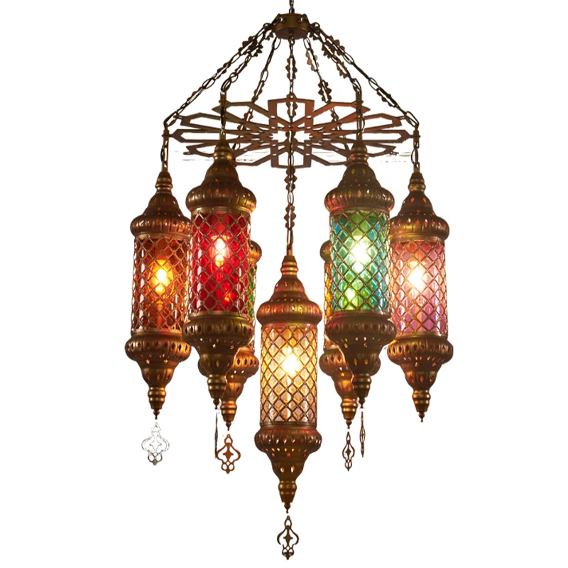 

Featured Turkish Lights Vintage Chandeliers Exotic South East Asia Restaurant Lights Thai Hotel Massage Decorative Lights