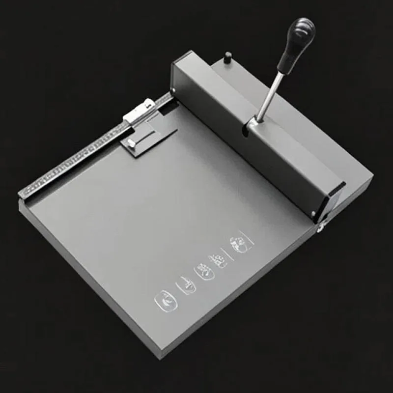 Manual Paper Creasing Machine Desktop Book Cover Creaser for Photo Album Brochure Card Pre-folding Processing