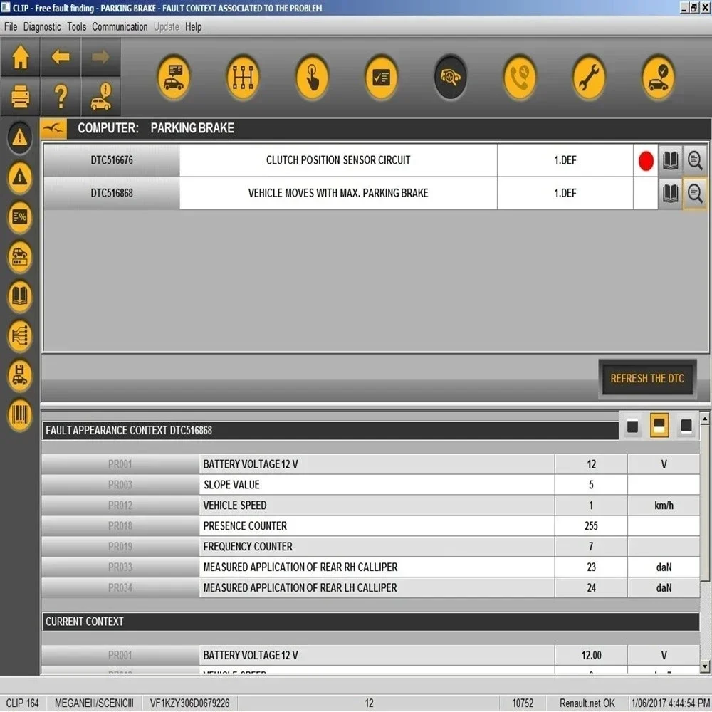 2024สามารถคลิป V234ซอฟต์แวร์ล่าสุด + renolink 1.99สำหรับเรโนลต์สามารถ OBD2ซอฟต์แวร์วินิจฉัยซอฟต์แวร์ซ่อมแซมรถยนต์ได้