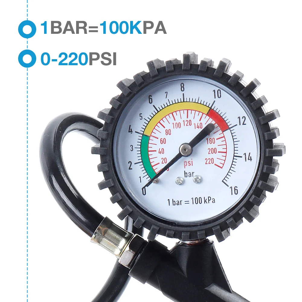 مقياس ضغط الإطارات بواجهة الاتحاد الأوروبي/اليابان. للسيارات والدراجات النارية وسيارات الدفع الرباعي. مضخات نفخ الإطارات. أدوات إصلاح الإطارات. مقياس مراقبة ضغط هواء الإطارات. لضاغط الهواء.