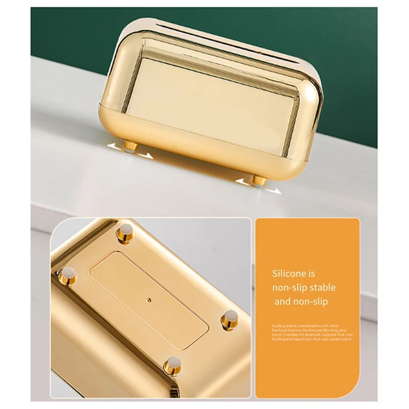 

【Акция】3X Роскошные золотые коробки для салфеток, держатель для салфеток, бумажный чехол, органайзер, орнамент, ремесло, рабочий стол