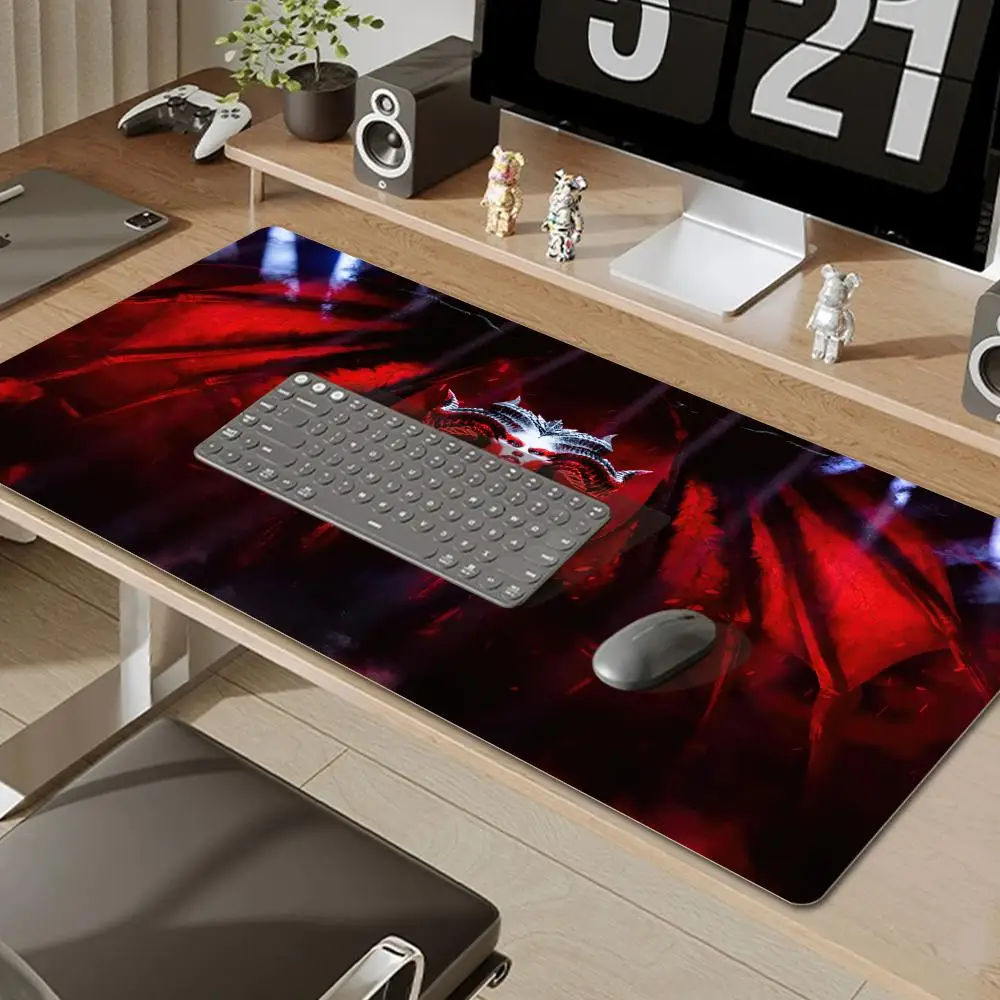 Mousepads Large Gaming Mousepad Diablo 4 XXL Keyboard Gamer Mouse Pad on The Table Speed Desk Mat Anime Mouse Mats Mouse Pads