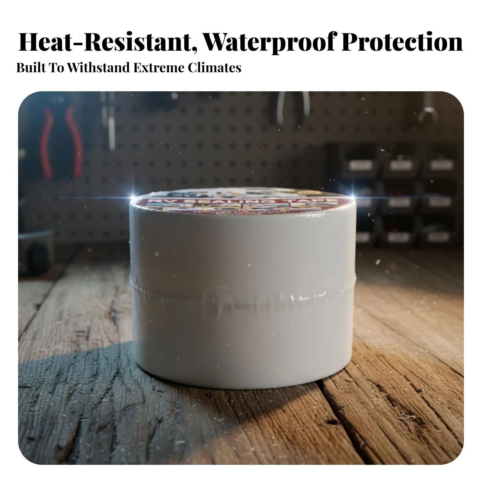 Waterproof Butyl Tape Strong Adhesive Roof Repair Sealant for Metal Rubber Roofing Boat Seam Leak Stop Weatherproof