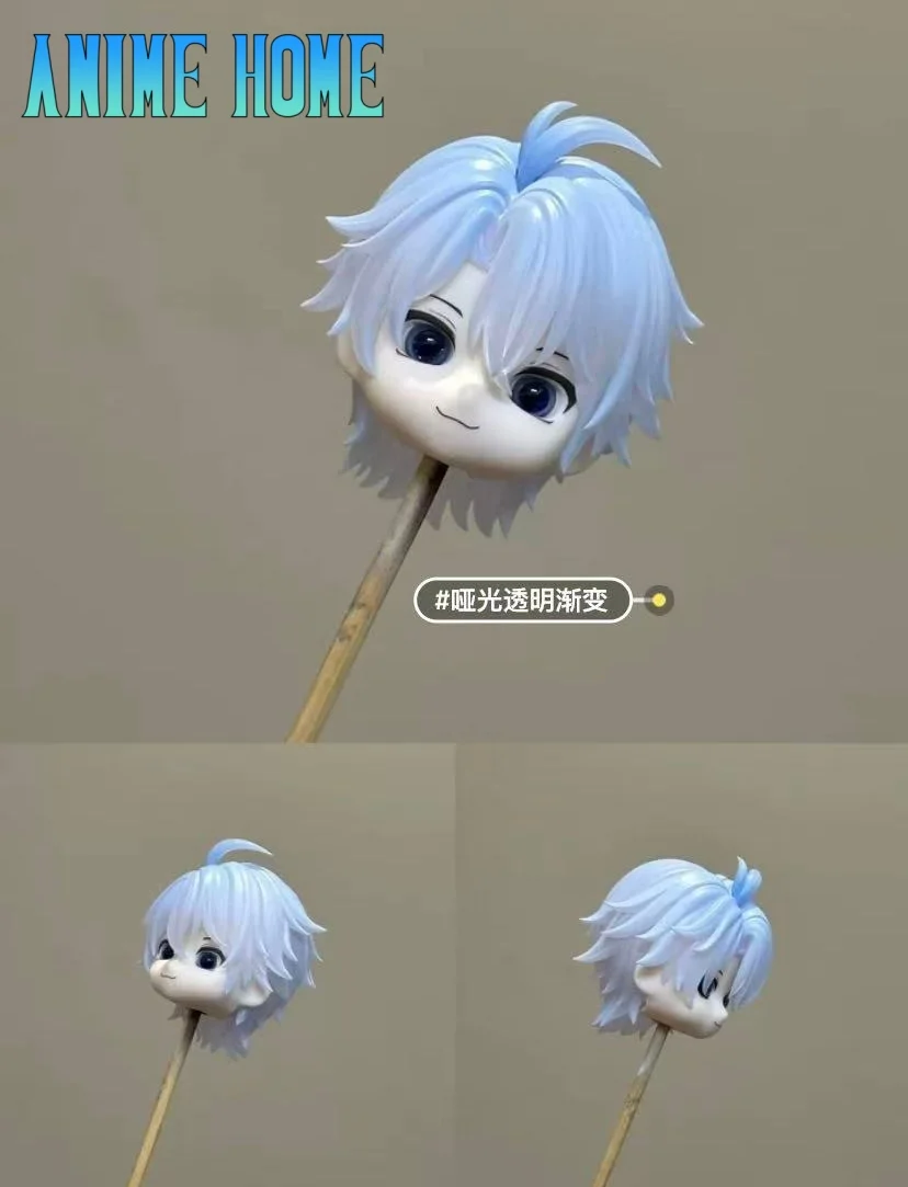 

Голова BJD для игры Honkai: Star Rail, Файнон, ручная работа, OB11, OB22, с волосами, окрашенная, съемная, модель для косплея