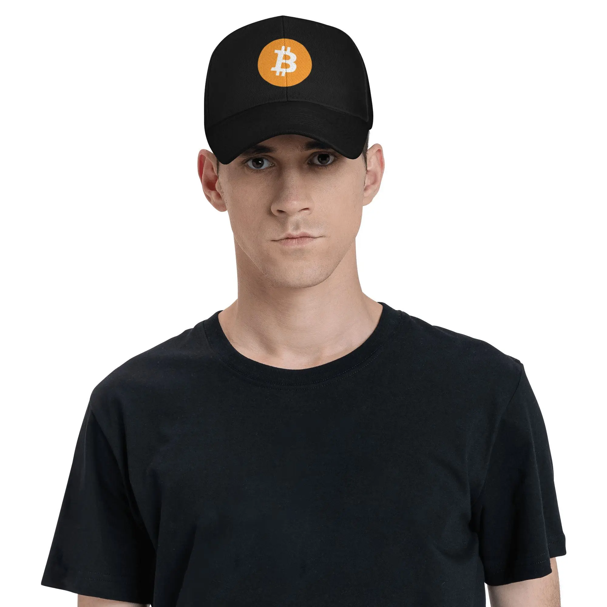 

Bitcoin Logo Hat Bitcoin Cryptocurrency Crypto Baseball Caps Snapback Fashion Baseball Hats Breathable Casual Casquette Unisex