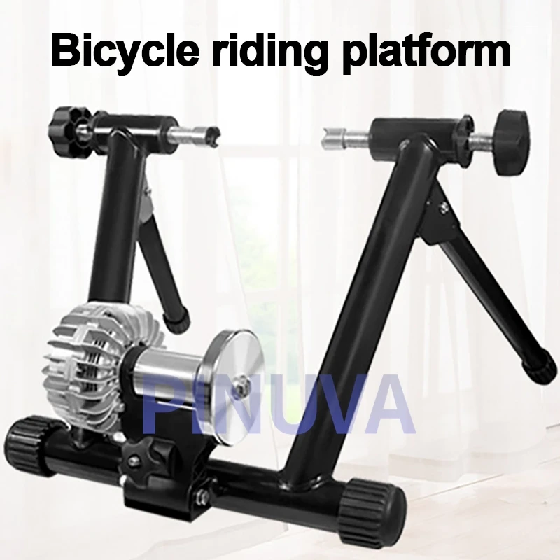 Indoor Cycling Trainer Portable Magnetic Resistance Fitness Equipment Bicycle Rollers Home Exercise Adjustable Resistance4