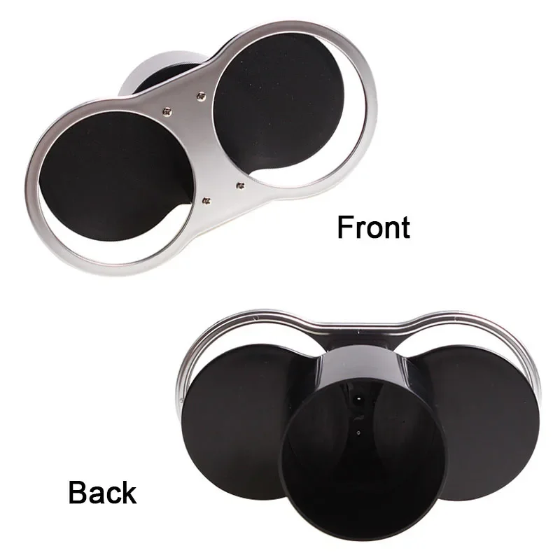 ZD 1Pc Car water cup holder Double mouth for Seat Leon Ibiza Renault Duster Megane 2 Logan Captur Clio Mazda 3 6 CX-5 2017