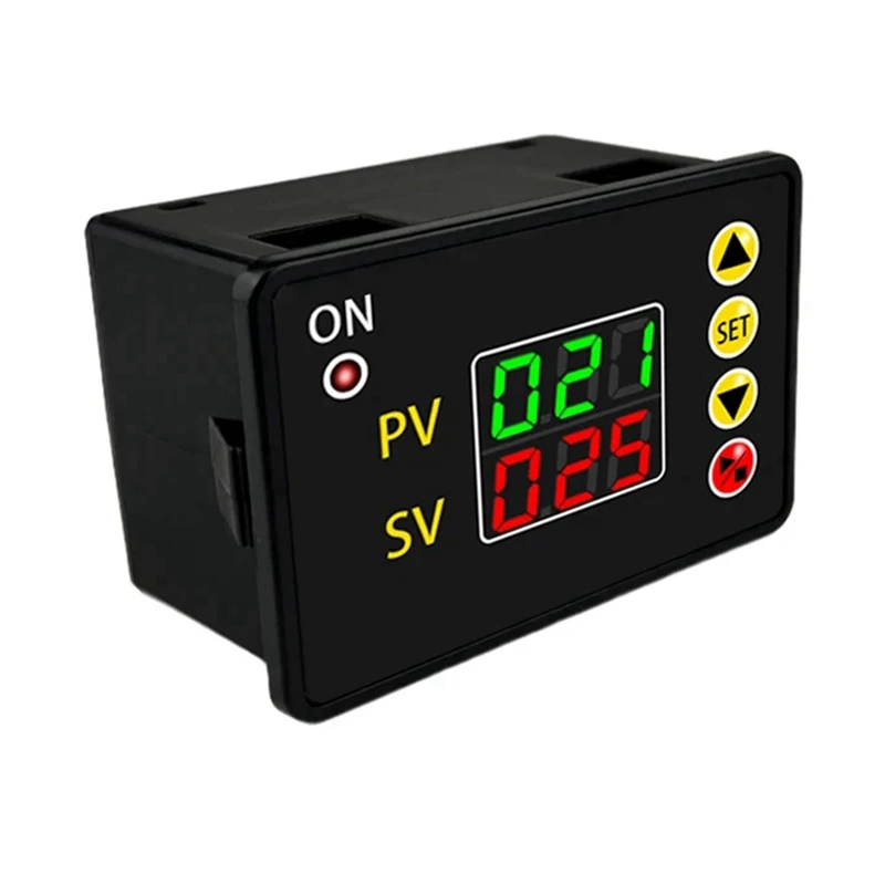 

2025 New 0-999S/Min/Hour Digital Time Delay Switch Relay T2310 Open Time Control Module Power Supply