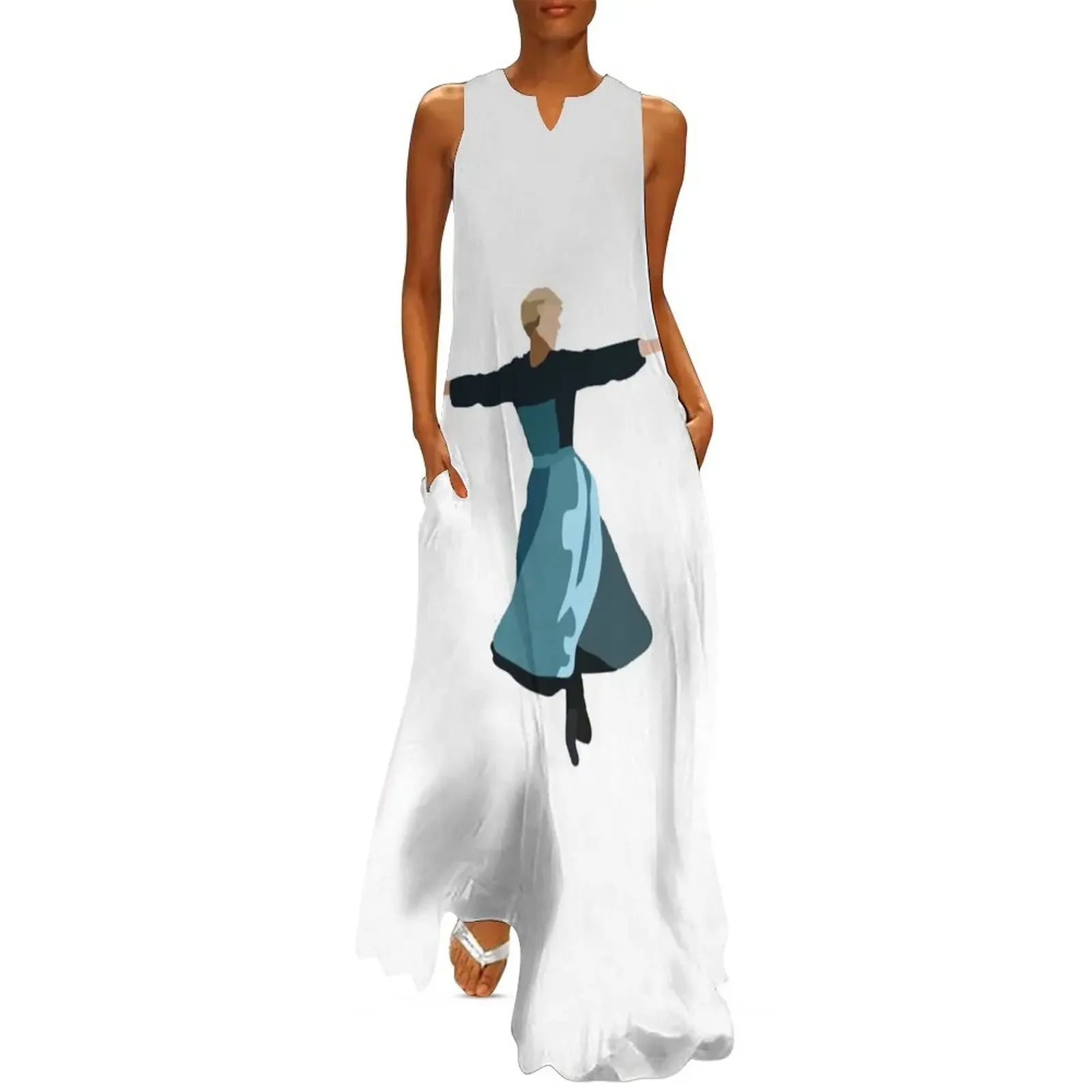 

Sound of Music Long Dress women's summer dress 2025 Women's long dress elegant dresses plus sizes prom dresses