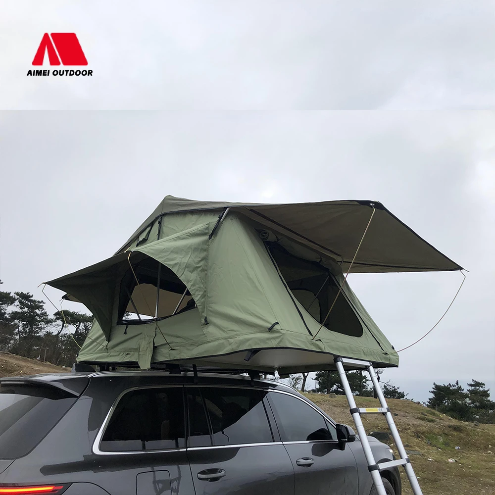 

140*240*130CM Windproof Waterproof High Quality Outdoor Fleet Group Camping Anti-ultraviolet Soft Top Roof Tent