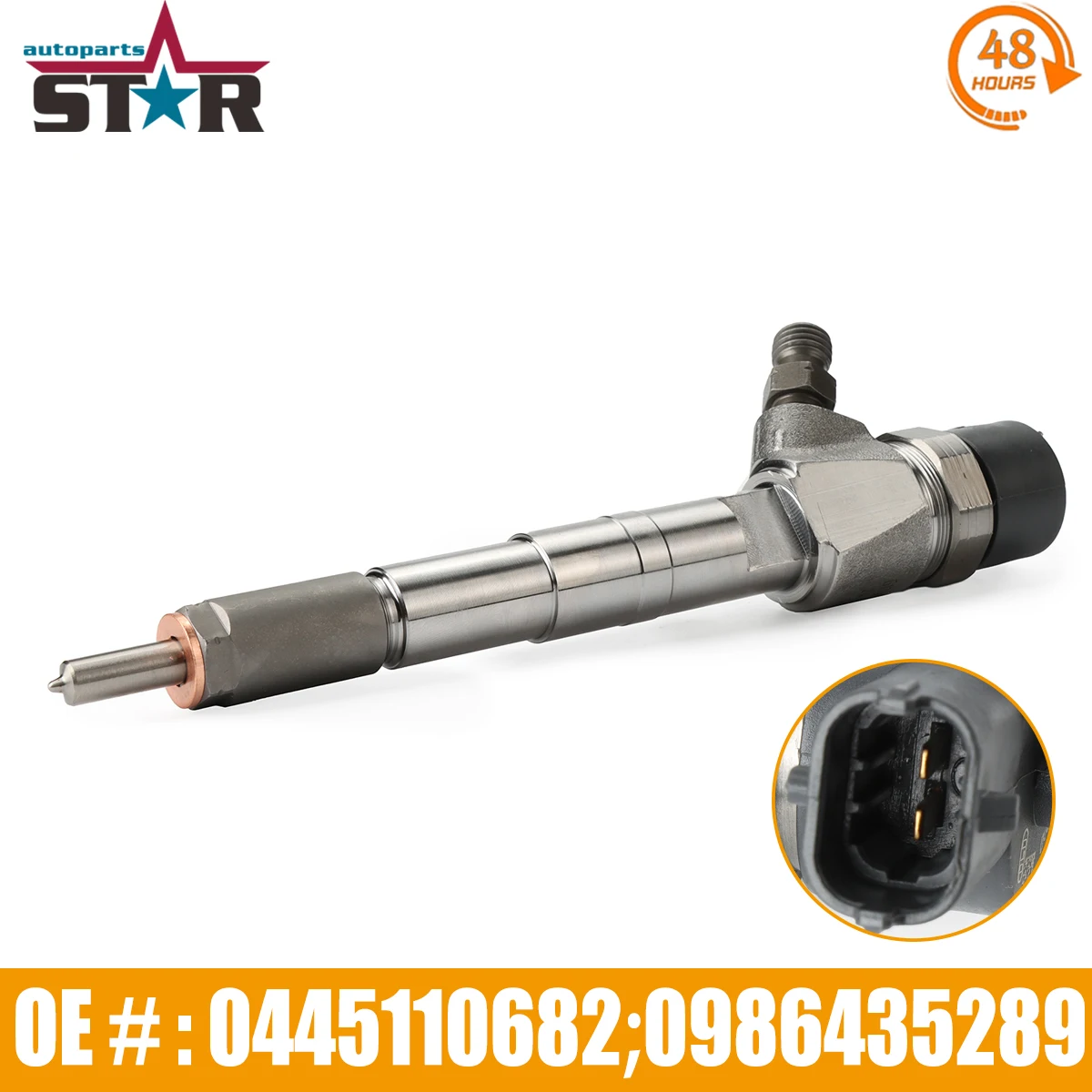 

1PCS 0055263233 0445110682 0986435289 Diesel Fuel Injector for Fiat 500X TORO for Jeep Renegrade 2.0 Compass Car Accessories