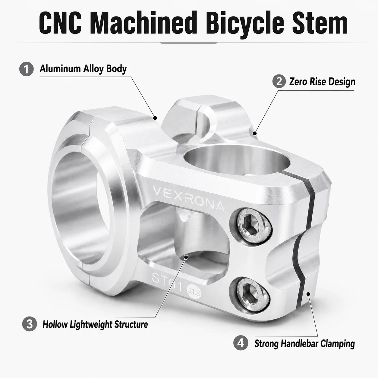 VEXRONA 31.8mm CNC Short Bike  - đánh giá và giá Mountain Biking Jumps