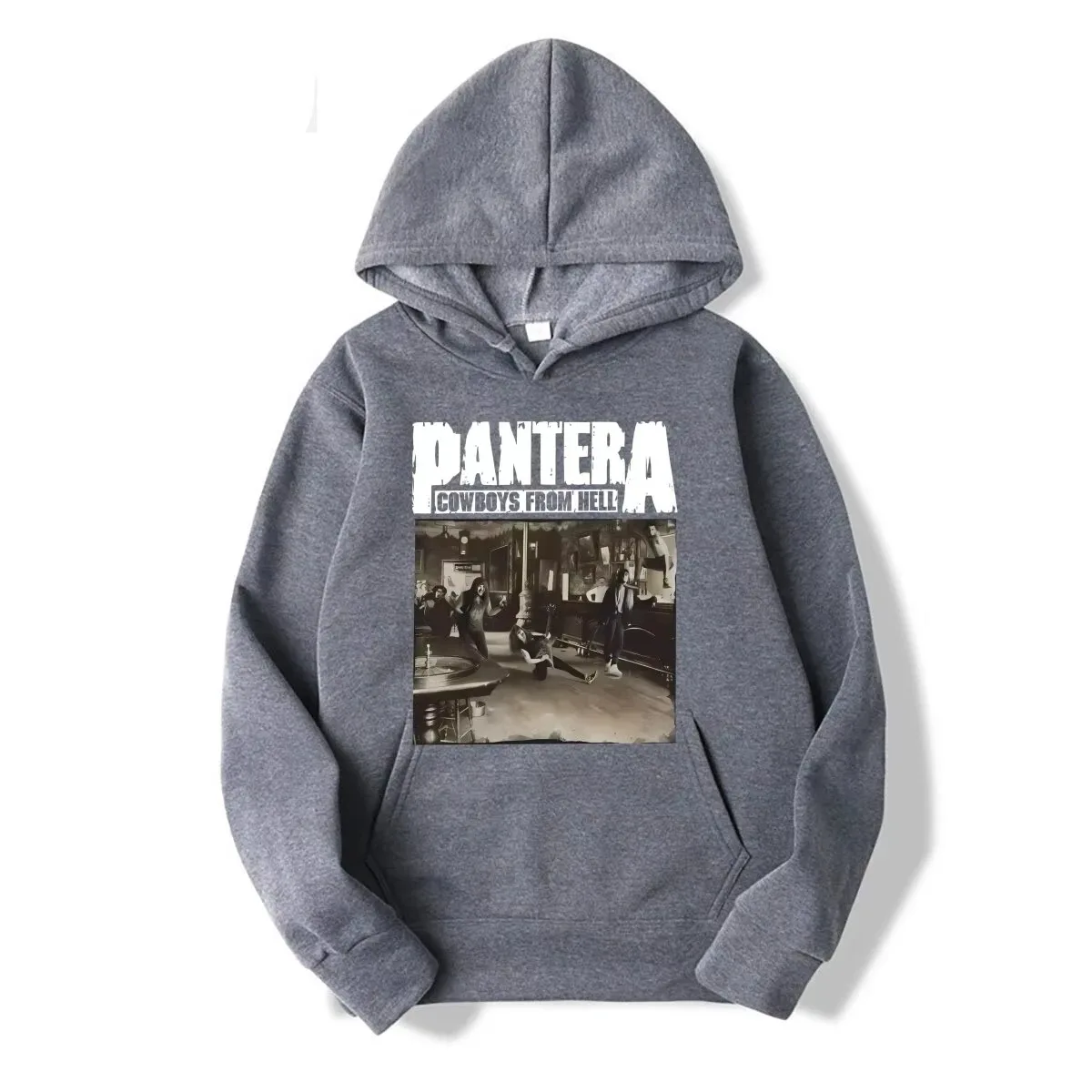 2026 Winter Pantera Band Cowboys From Hell Grafik-Hoodie Unisex Herren Damen Sweatshirt Vintage Langarm Fan-Geschenk Streetwear – Detail 24