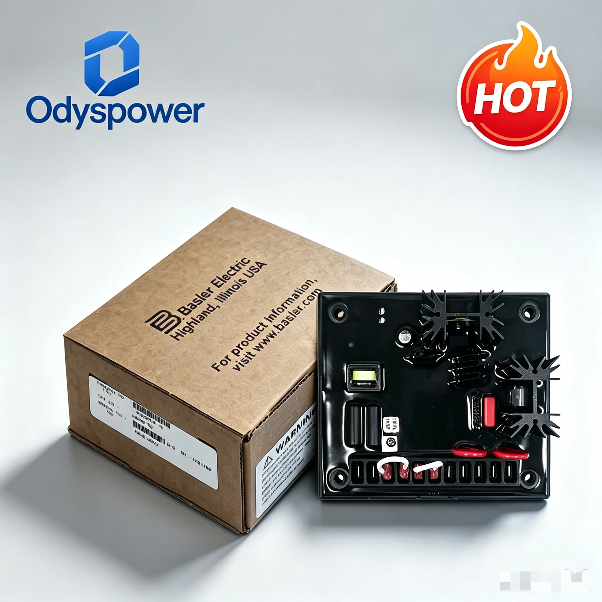 Basler AVC63‑7D Automatic Voltage Regulator AVR, Excitation Voltage Regulation Control Board Module