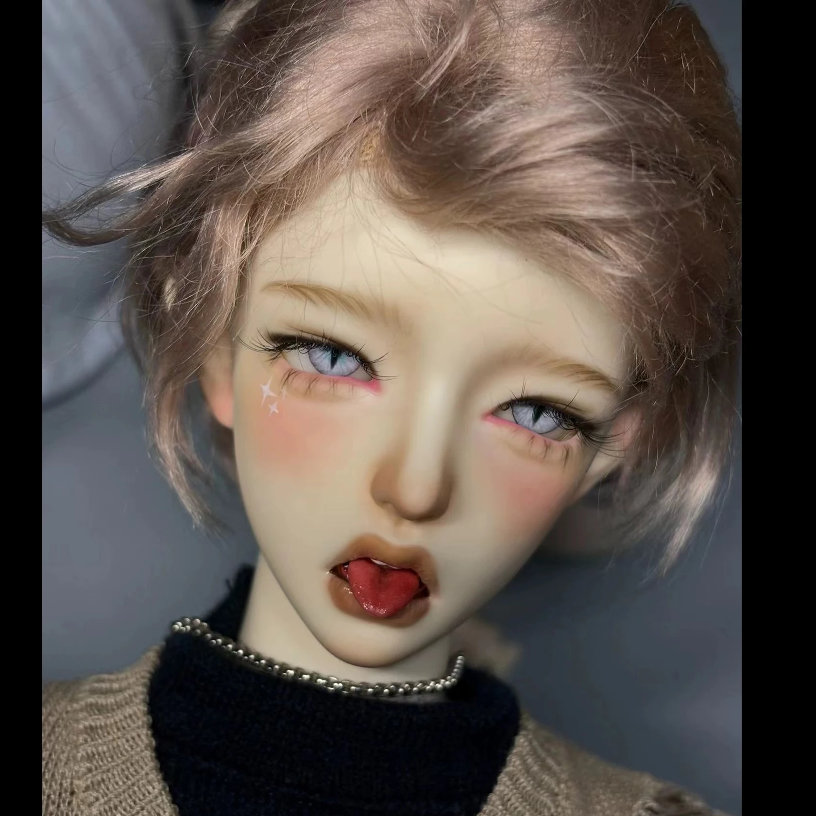 

1/3 BJD Doll Head Resin Material Boy Head No Makeup Head For 1/3 BJD Doll Body Uncle Doll