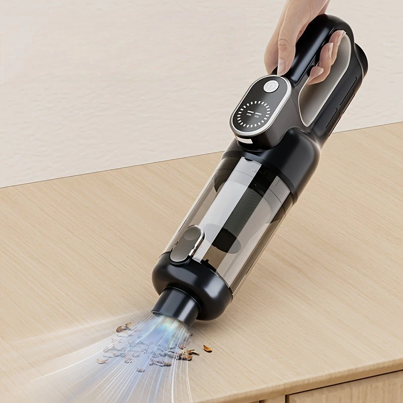 Car vacuum cleaner wireless one-button dust dump high-power portable vacuum cleaner large suction mini handheld vacuum cleaner view 5