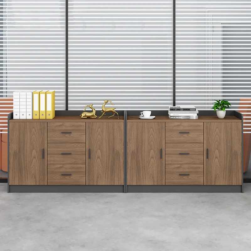 Contemporary Modern Wooden File Cabinets For Home Office & Hospital Practical Furniture Organizing Storing Documents Archives