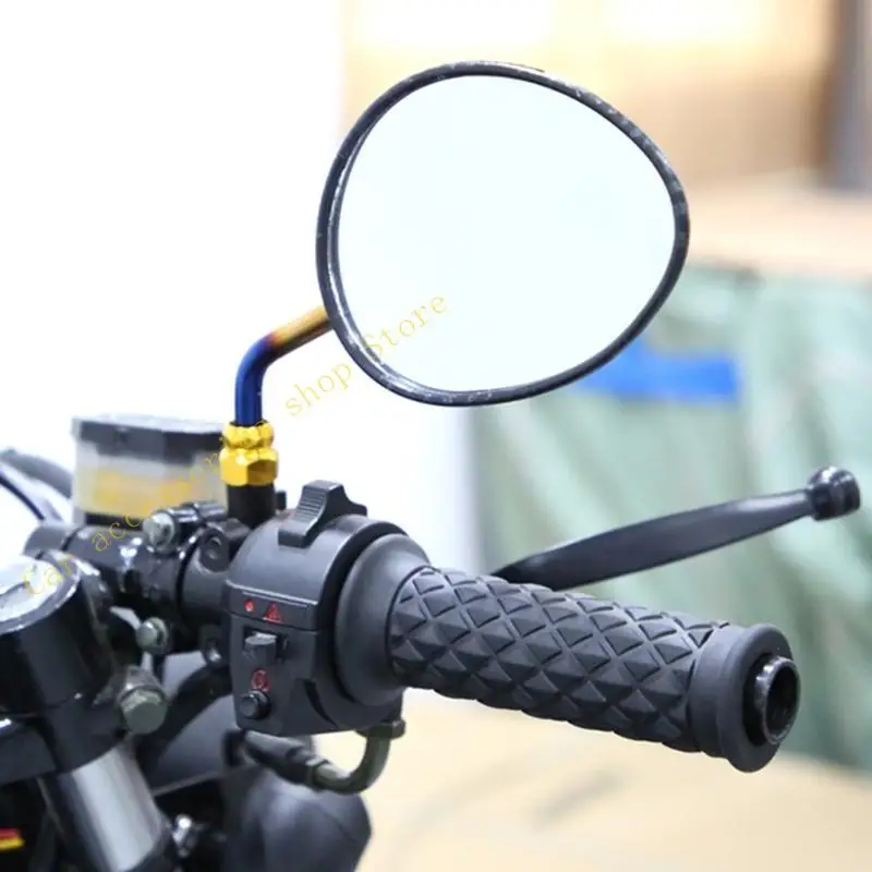 

T21E Motorcycle Glass 8mm/10mm Universial Motorbike Rearview Side Glass Replacement