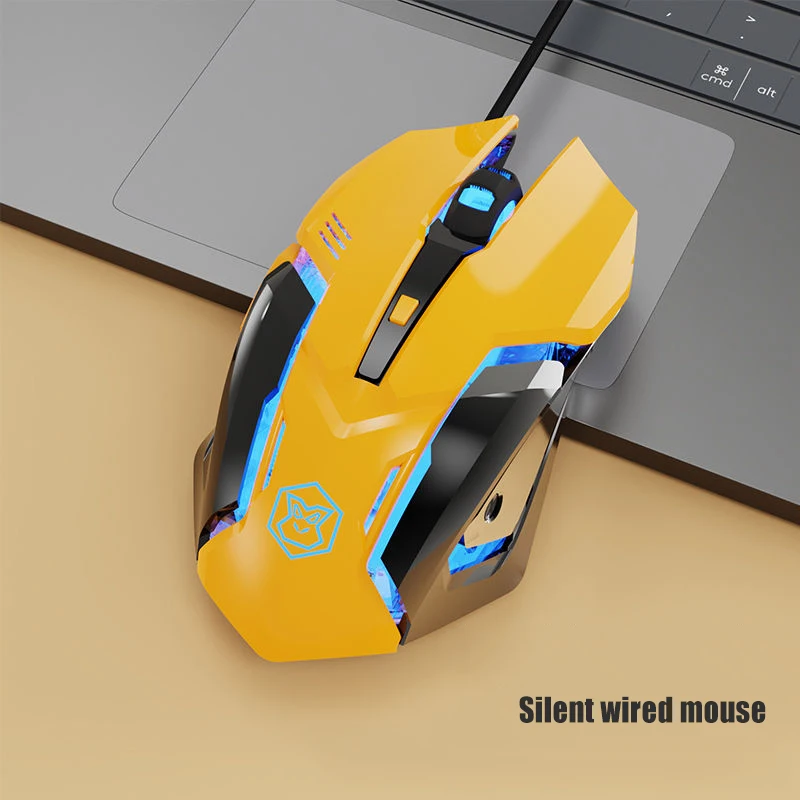 

M10 Professional Wired Gaming Mouse 3200DPI LED Optical USB Computer Mouse Game Mice Silent Mouse Mause For PC laptop Gamer