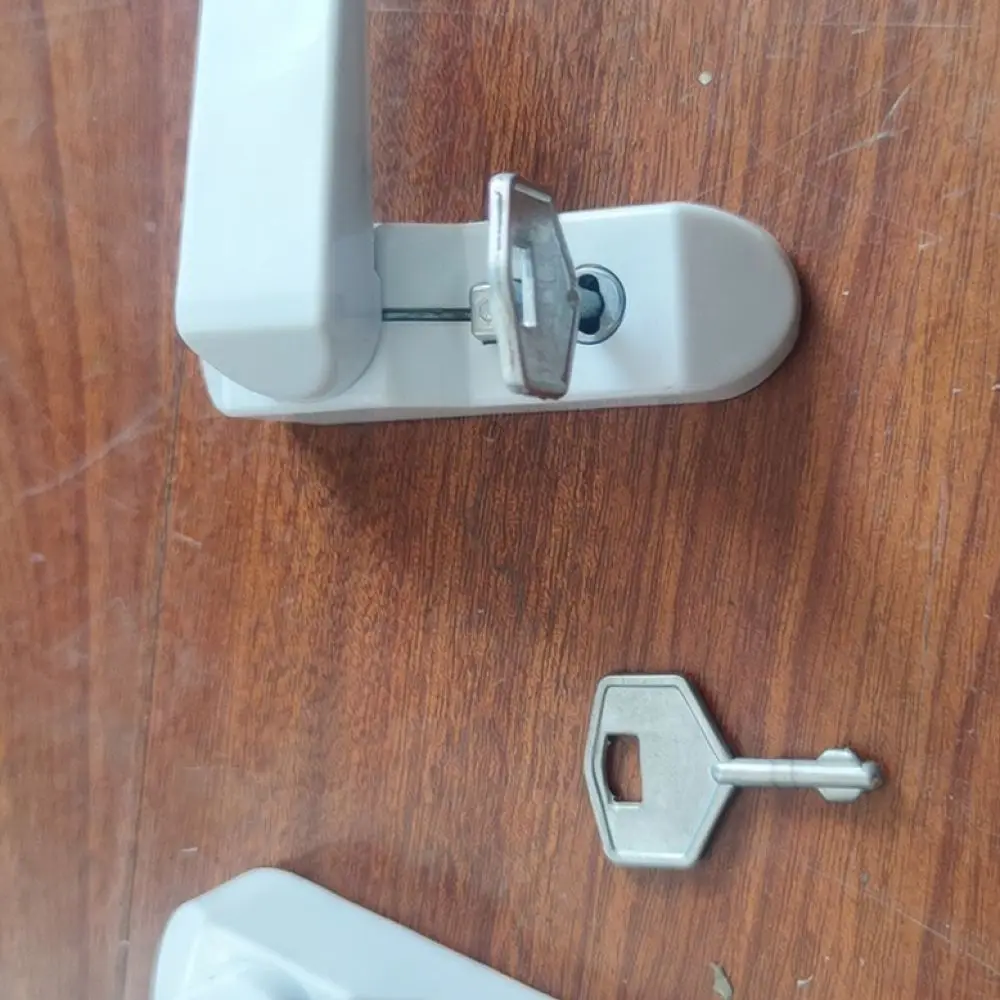Durable Window Security Lock Zinc Alloy Limiter For Casement Windows Child Safety Hardware Protection Catch