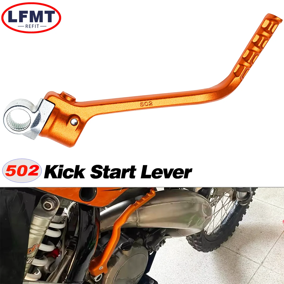 

For KTM SX XC XCW 125SX 150SX 150XC 200XCW For Husqvarna TC125 TE125 Motorcycle Forged Kick Start Lever Pedal Levers 2012-2016