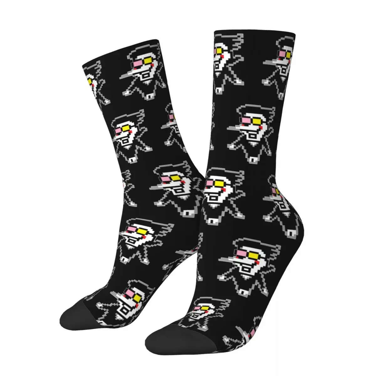 Deltarune Spamton Undertale Unisex Socks,Hip Hop 3D Print Happy Socks Street Style Crazy Sock