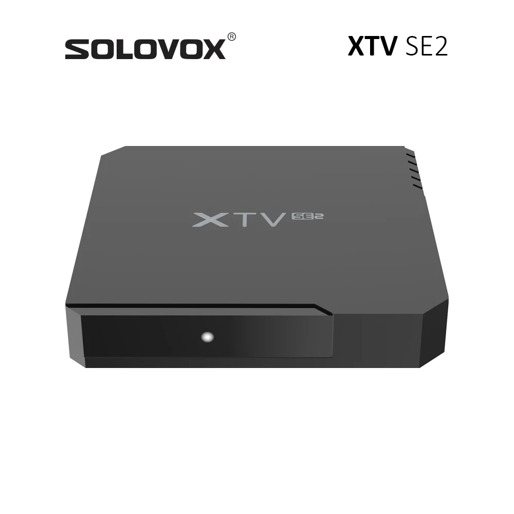 SOLOVOX XTV SE2 Stalker IP Android 11 Streaming TV Box يدعم Xtreamcodes LiveTV AV1 4K HDR بلوتوث مزدوج WIFI SPDIF TF فتحة