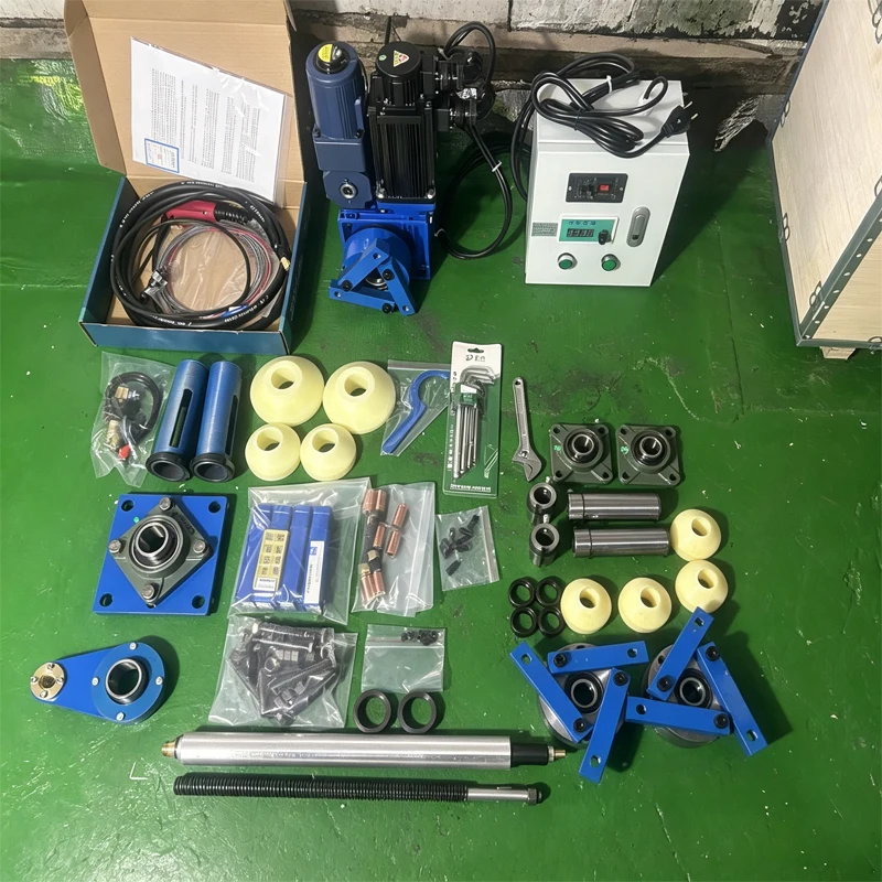 High Efficiency Portable Bore Welding Machine 2.0kw Motor Power 0-125rpm Speed for Industrial Hole Repair