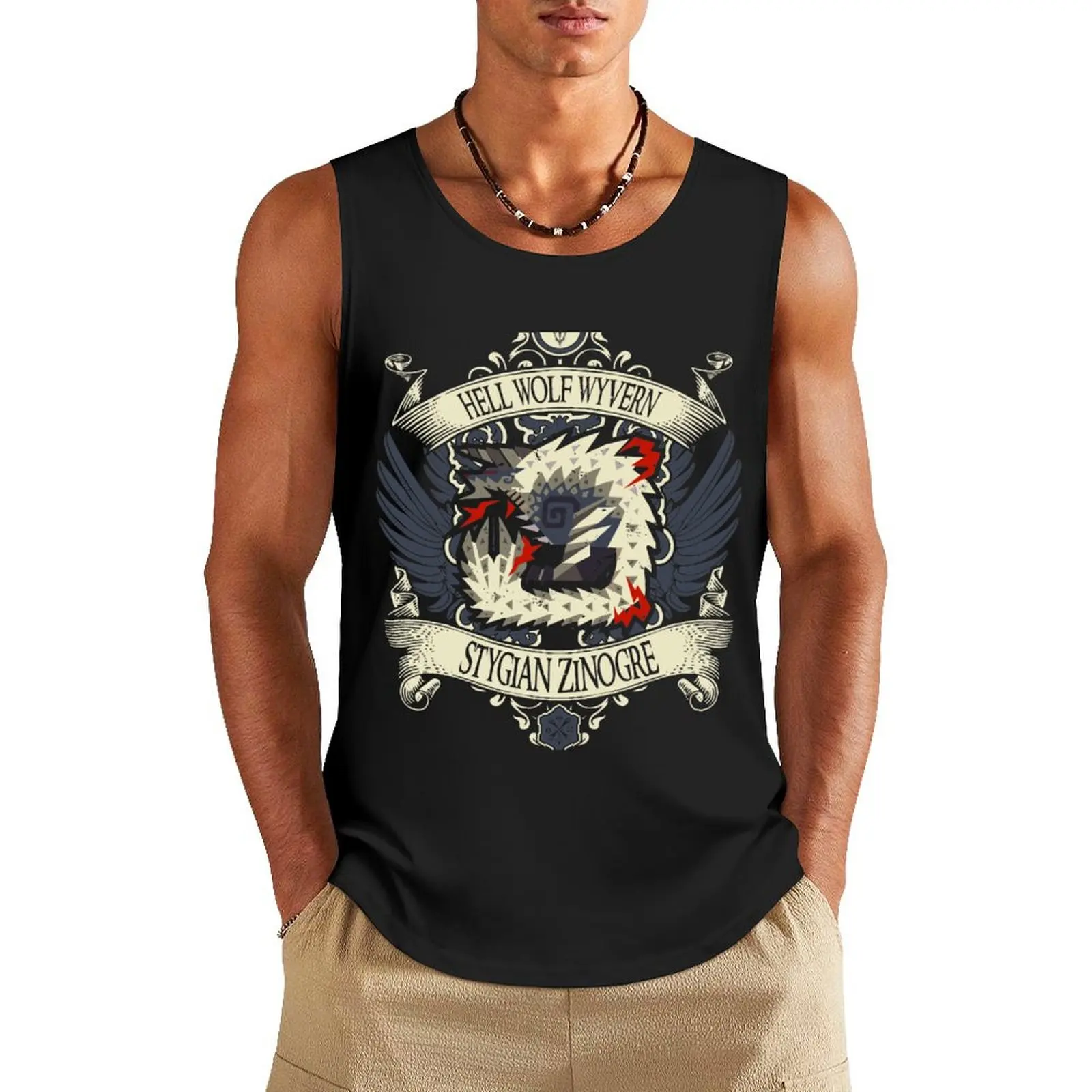 STYGIAN ZINOGRE - LIMITED EDITION Tank Top t-shirts man clothes for men summer Men's vest