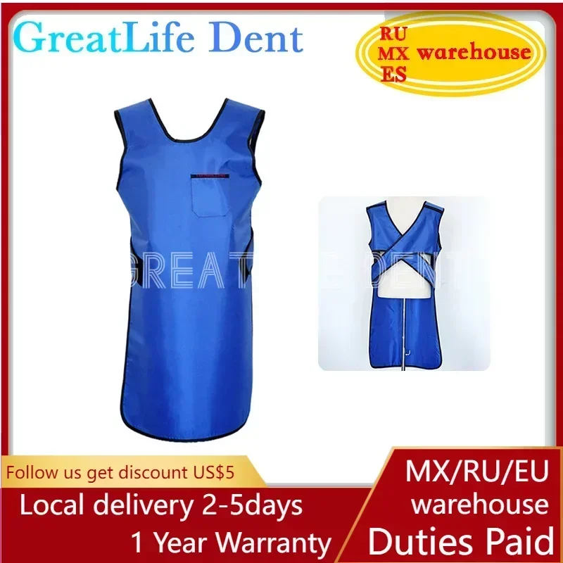 GreatLife Dent 0.35mmpb Radiation-proof X Ray Protection Lead Clothing Protective Lead Clothing X Ray Protective Clothing