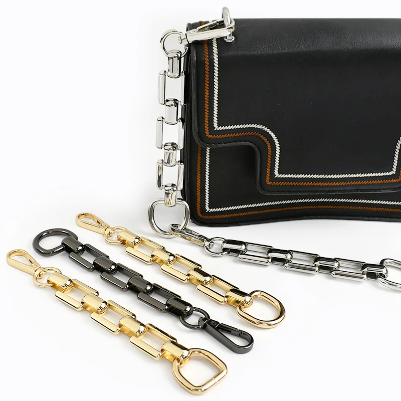 

1/2/5Pcs Metal D Ring Chain Handbag Shoulder Strap Extension Chains Bag Handle Connector Adjuster Hook DIY Hardware Accessories