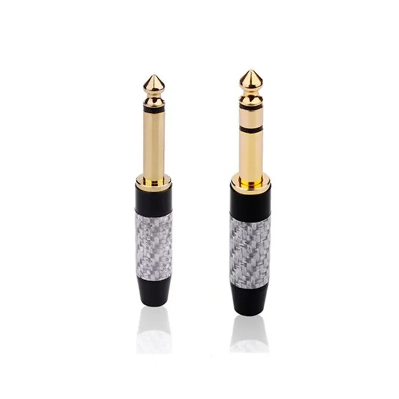 6,35mm 6,5mm Audio Stecker Lautsprecher Anschluss Für Neutrik Mikrofon Konsole Audio Stecker Jack 6,5 Verstärker Mikrofon Stecker 6,35
