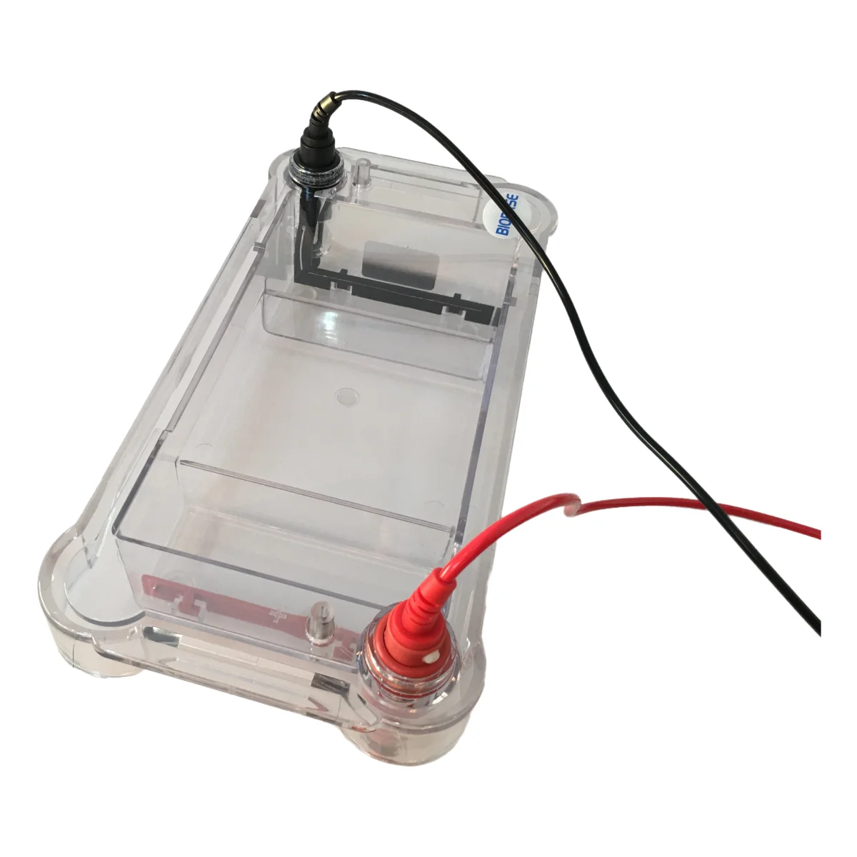 Tanque eletroforético horizontal de pesquisa de biologia molecular de laboratório usado para detecção, segurança e testes moleculares