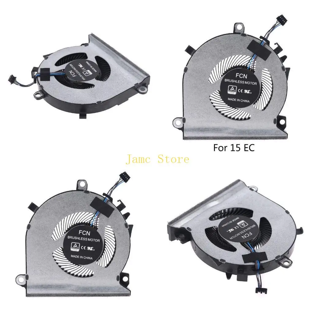 LX0B CPU Radiator Heatsink Air Cooling Cold Fan for 5 Gaming 15-EC 15-EC0016ax Laptop