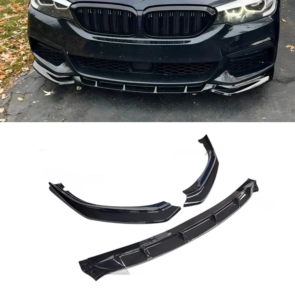 

For BMW 5 Series G30 G31 520i 530i 540i M-Sport 2017-2020 Car Front Bumper Lip Spoiler Splitter Diffuser Body Kits