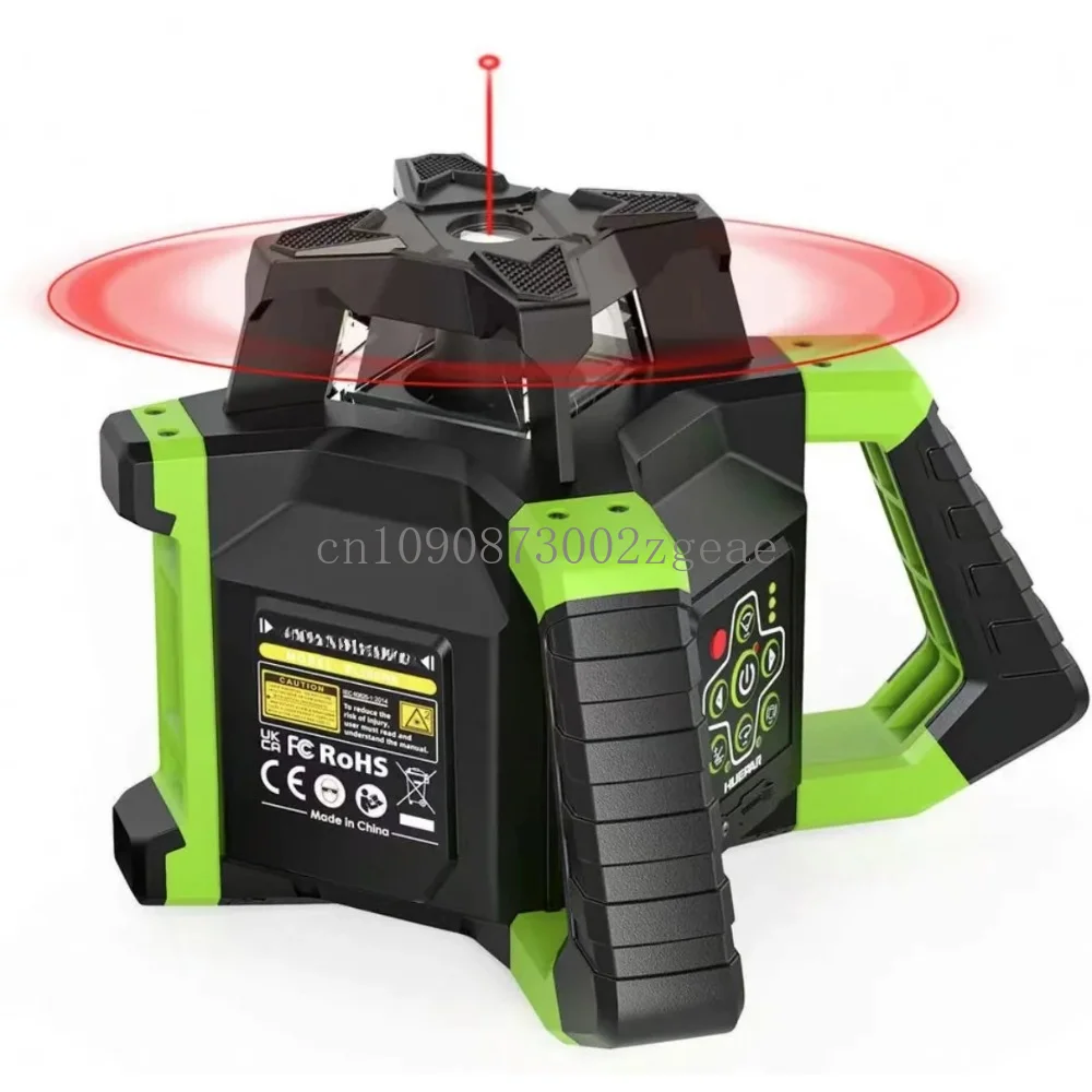 Large Battery Power for Outdoor Construction,2024 RL300HVG New Laser Level 360 Degree Machine Line Tool