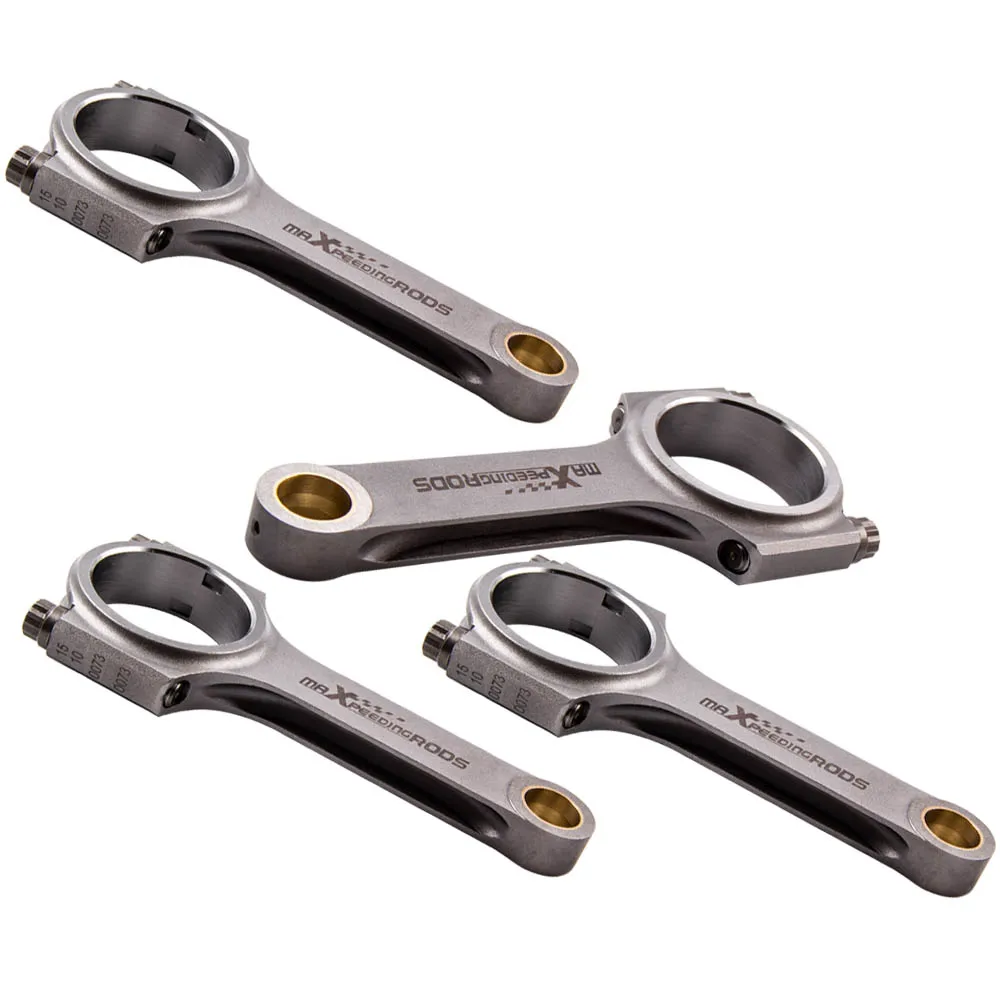 maXpeedingrods Connecting Rods H Beam EN24 Racing For Peugeot 306 2.0L S16 XU10J4 152mm Factory