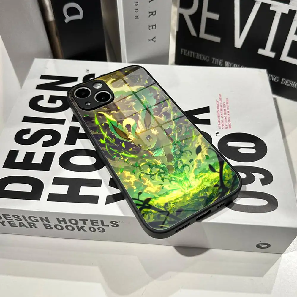 Cover P-Pokemons Phone Case Tempered Glass Shell FOR IPhone 16ProMAX 14 12 17Pro Air 15 16 Plus 13 Pro MAX Cover view 5