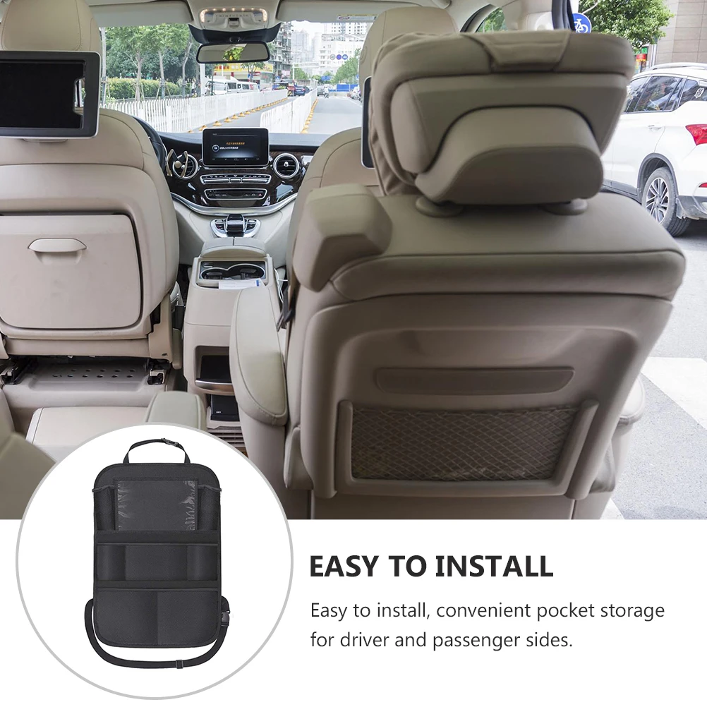 

2 Pcs Seat Organizer Organizers and Storage Car Bag Accessories Backseat for Auto Anti-kick