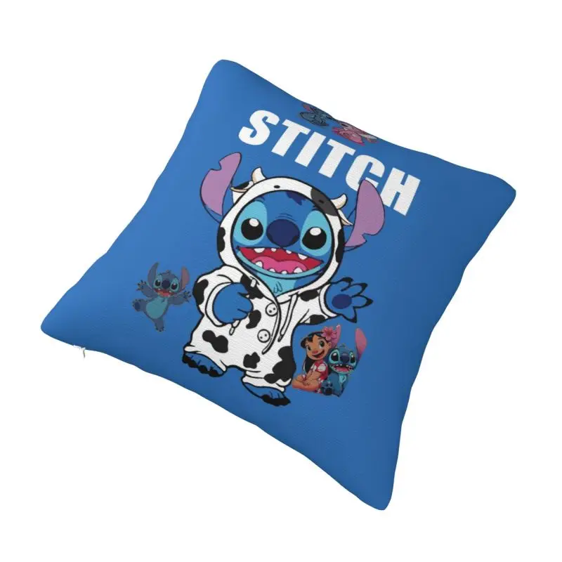 Custom Luxury Stitch Manga Anime Sofa Cushion Cover Soft Throw Pillow Case