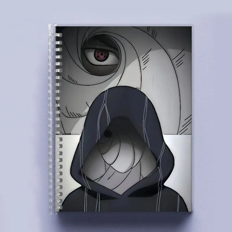 Japanese Manga Naruto Cool Waterproof Matte A5 Notebook Male and Female Students Homework Records Daily Life Linear Notebook