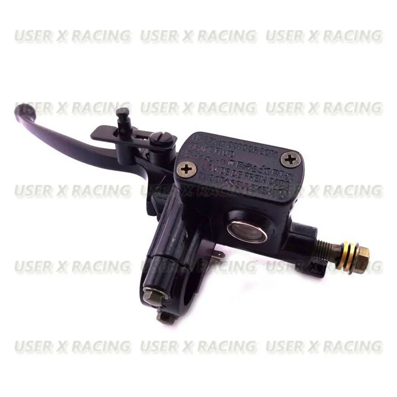 USERX Motorcycle Front Brake Clutch Master Cylinder Hydraulic Brake Lever Aluminium alloy For 50cc 110cc 150cc Dirt Pit Bike ATV