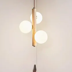 Cave Stone Led Pendant Lamp For Dining Room Kitchen Bedroom Bedside Living Room Decoration Modern Nordic Style Chandelier Light