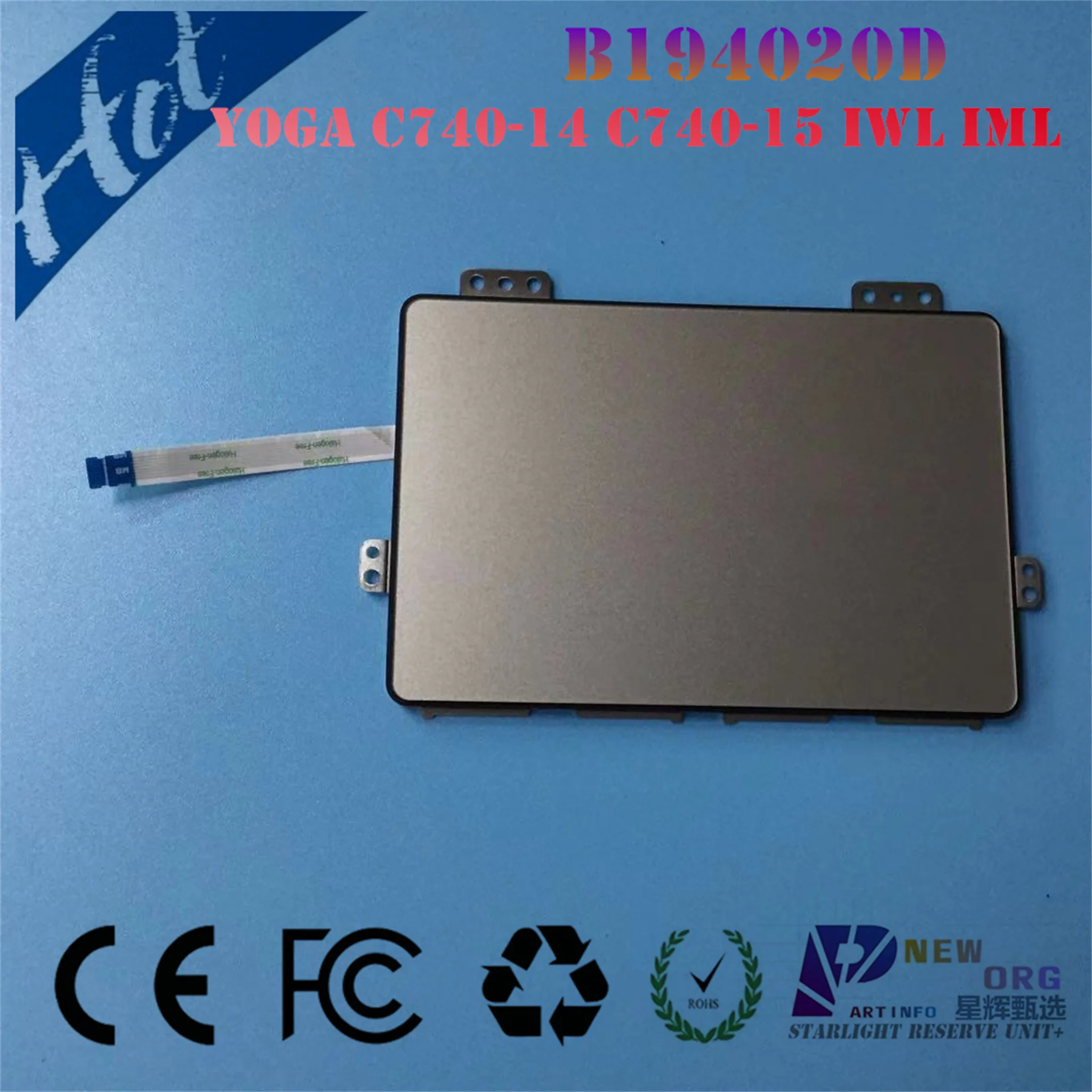 

Laptop touchpad for LENOVO YOGA C740-14 IWL IML 81TC 81TD Series Mica color st60Q93972