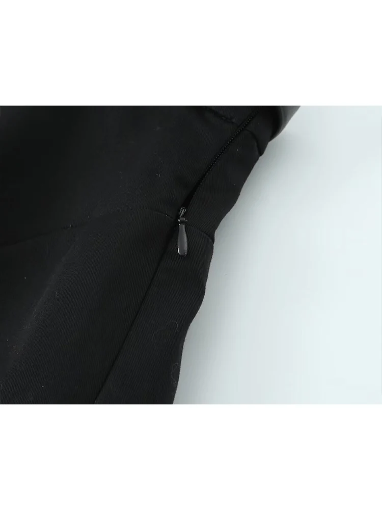 المرأة الرسن الأعلى الدبابات 2025 تنورة جديدة تنحنح مثير عارية الذراعين العميق الخامس الرقبة مع حزام موضة شارع العليا السيدات ملابس للحفلات #6