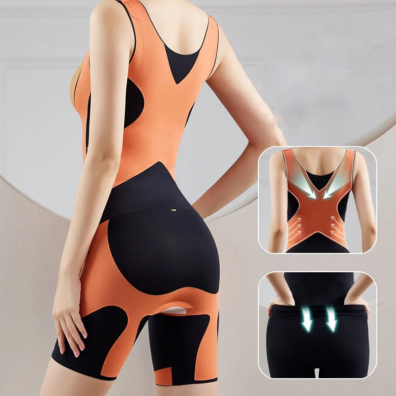 Prayger Shapers Slimming Corset Open Butt Bodysuits Magnetic Underwear 5D Invisible Lingeries